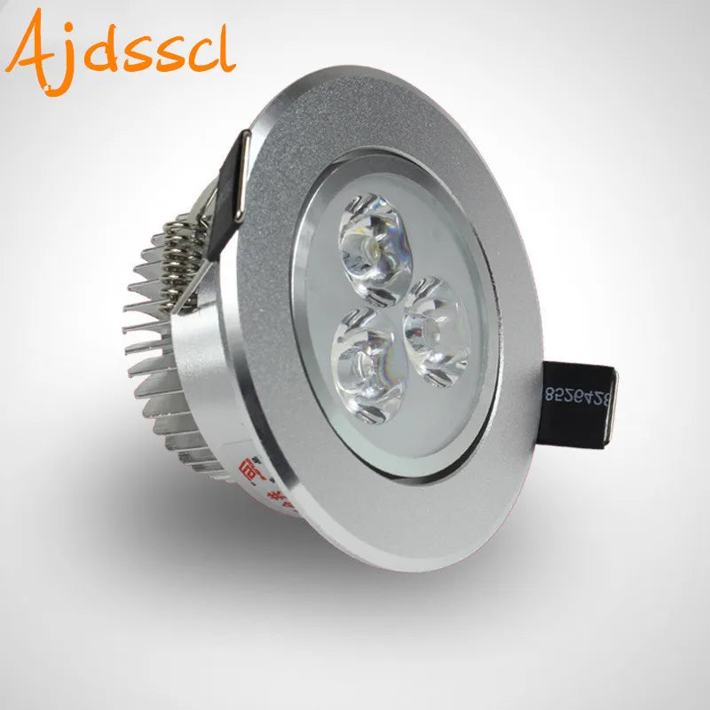 Spot LED Encastrable Dimmable 6 à 21 W, Argent, Ø 83 ou 106 mm
