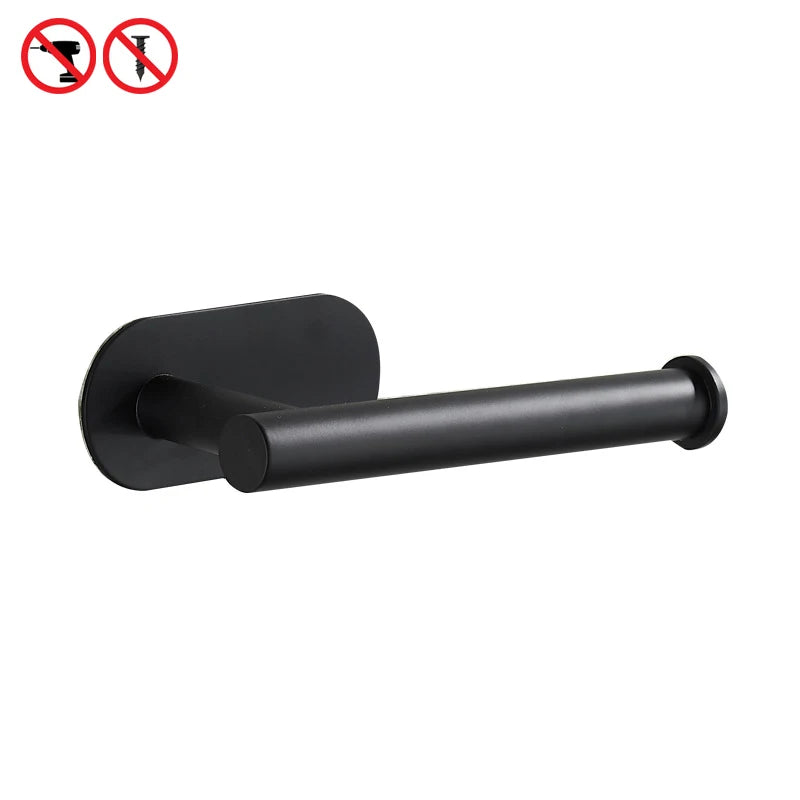 Accessoires Salle de Bain Sans Perçage à la Pièce, 4 Finitions