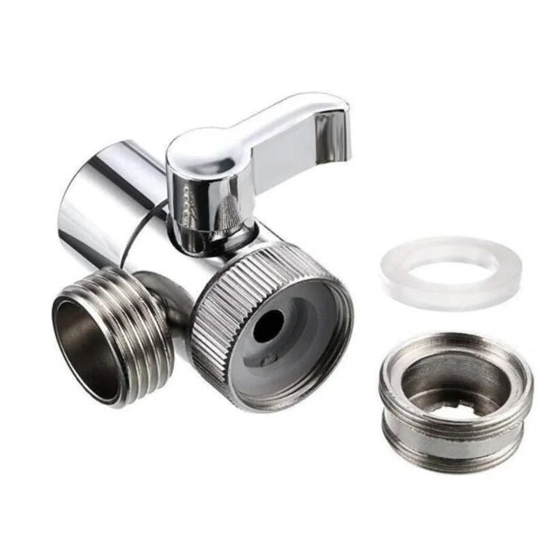 Douchette WC Inox à la Pièce avec Flexibles et Supports, 11 Articles