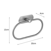 Accessoires Salle de Bain Sans Perçage à la Pièce ou en Ensemble, 3 Finitions