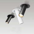 Spot Encastrable Tube Long Noir ou Blanc, 7, 9 ou 12 W