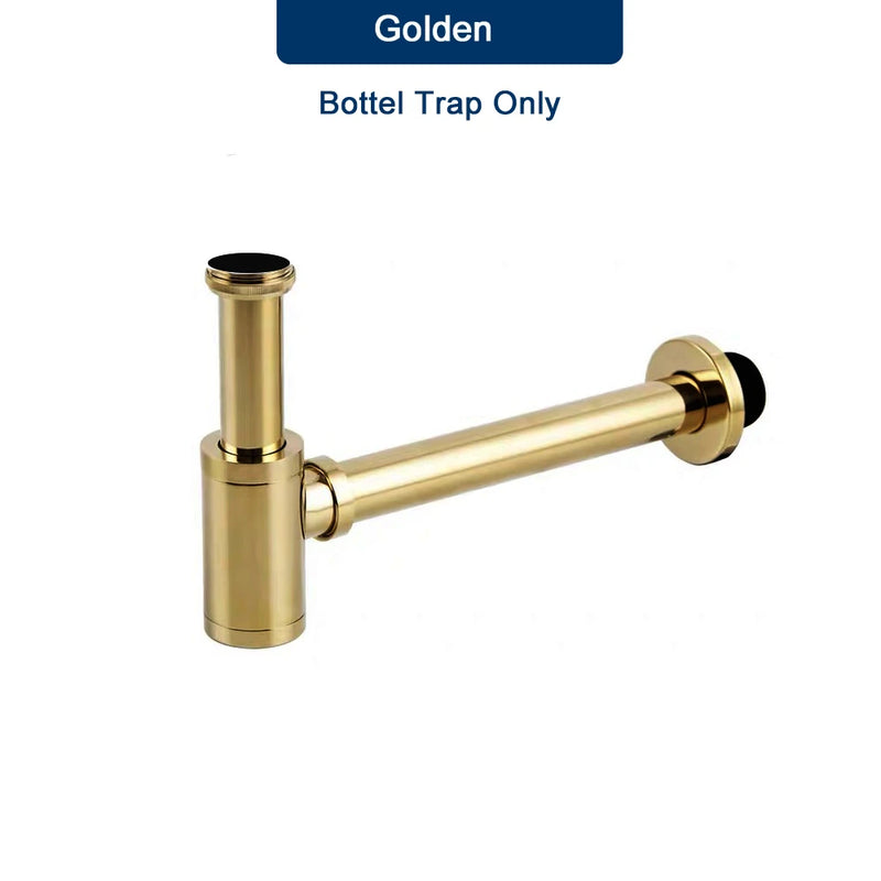 Siphon Lavabo Bouteille Clic-Clac 6 Finitions Housse Incluse