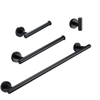 Accessoires Salle de Bain Inox 4 Pièces Support Mural