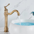 Mitigeur Lavabo Rétro Pivotant 360 Laiton