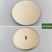 Pommeau de Douche Pluie Inox Carré ou Rond 20, 25 ou 30 cm