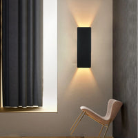 Applique Murale LED Rectangulaire Haut et Bas, Aluminium, 9,8 à 61 cm