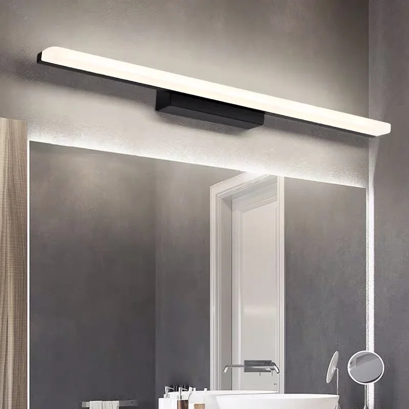 Applique LED Miroir Salle de Bain Inox 40 à 110 cm