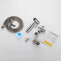 Douchette WC Deux Modes Manuel et Continu Inox