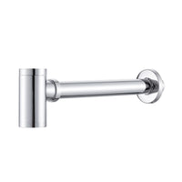 Siphon Lavabo Bouteille Clic-Clac Bronze Brossé ou Chrome