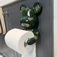 Porte-Papier Toilette Mural Sans Perçage Noir