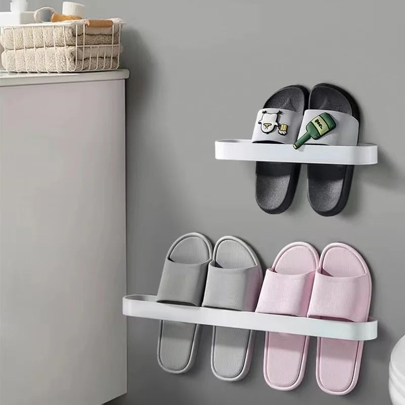Kit Porte-Serviette Aluminium Blanc Sans Perçage