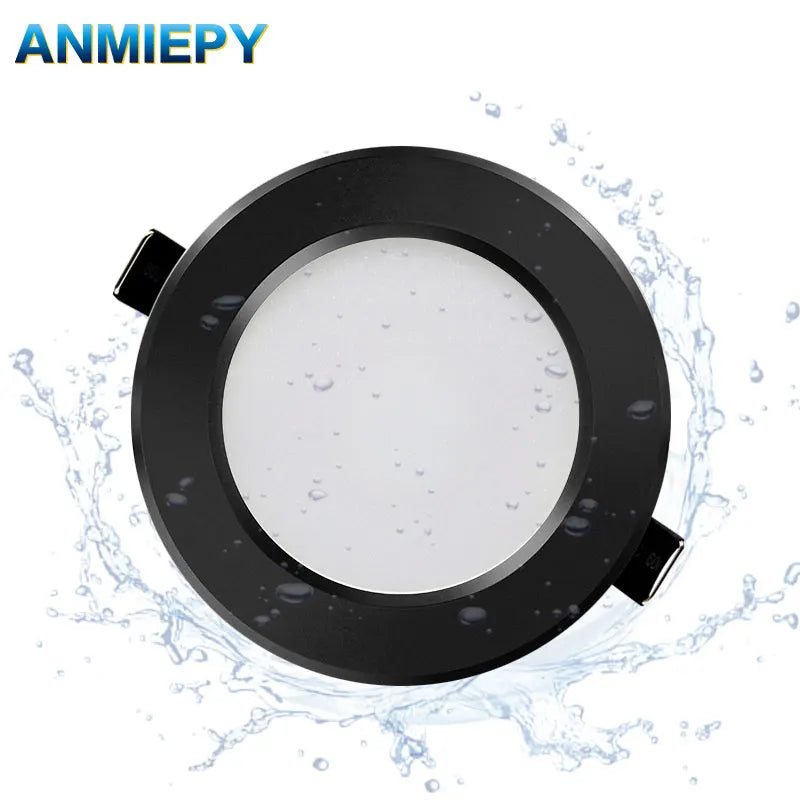 Spot LED Encastrable Noir Rond 3 à 18 W, Ø 92, 103 ou 113 mm