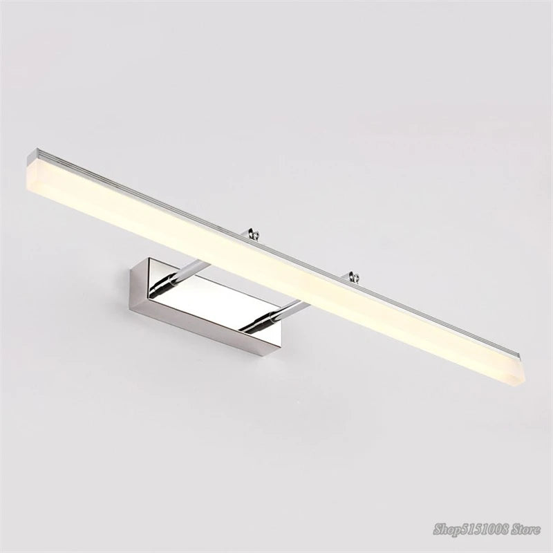 Applique LED Miroir Maquillage Rétractable 40 à 90 cm