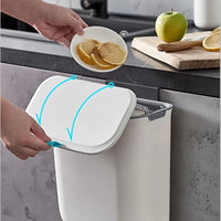 Poubelle Murale Salle de Bain avec Couvercle