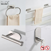 Accessoires Salle de Bain Sans Perçage à la Pièce, 4 Finitions