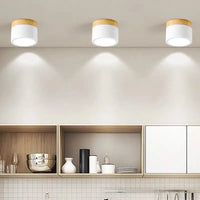 Downlight LED Cuisine Gradable 5 à 15 W Noir et Blanc