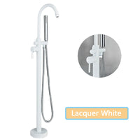 Robinet de Baignoire sur Pied 7 Finitions Bec Pivotant