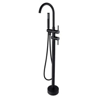 Robinet Baignoire sur Pied Deux Leviers, Inverseur et Douchette, 7 Finitions