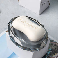 Accessoires Salle de Bain en Verre Cristal à la Pièce, 19 Articles