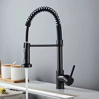 Mitigeur de Cuisine Inox Bec Extractible Jet Réglable Rotatif