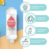 Filtre de Douche Parfumé Vitamine C, 14 Parfums ou Lot de 4