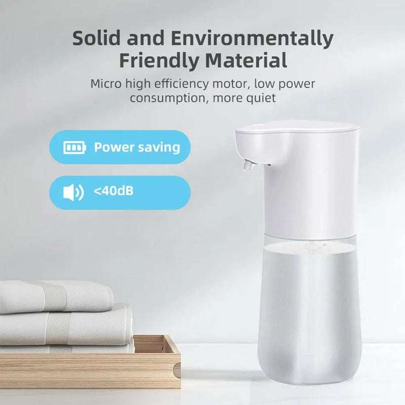 Distributeur de Savon Automatique Sans Contact Blanc