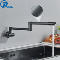 Robinet Remplisseur Mural Pliant Eau Froide Bec Rotatif Inox