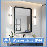 Applique LED Miroir Cylindrique Chromée IP44 40/60 cm