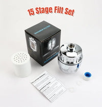 Filtre de Douche 20 Étages Anti-Calcaire Eau Dure