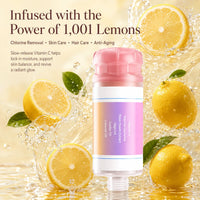 Pommeau de Douche Vitamine C Anneau Étoilé Parfumé Rose, Magnolia ou Iris