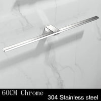 Porte-Serviette Mural Barre Plate Inox 304, 3 Finitions, 30 à 60 cm