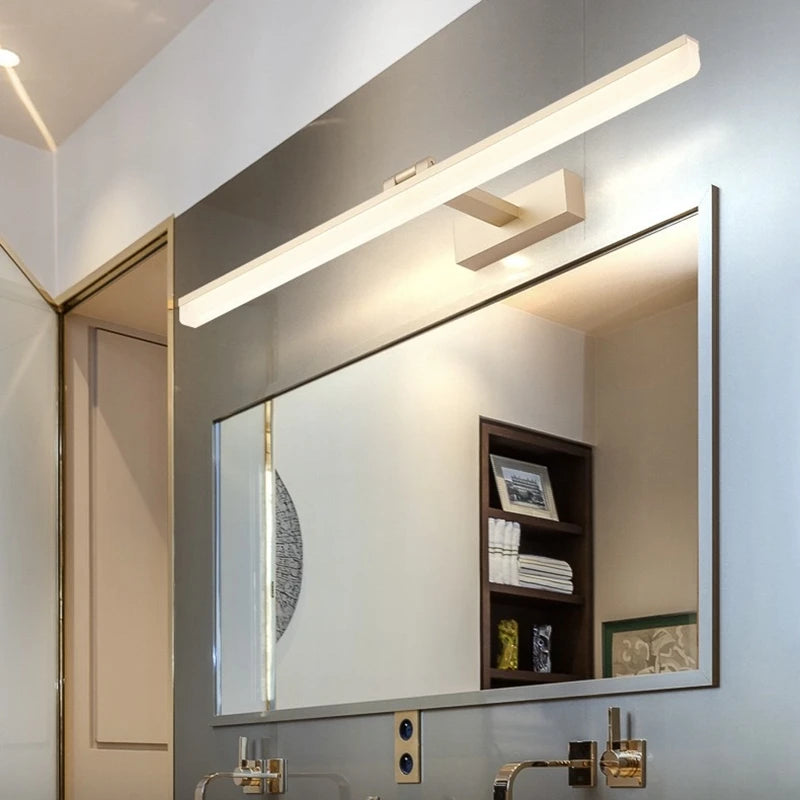 Applique Salle de Bain LED pour Miroir Orientable 40 à 90 cm