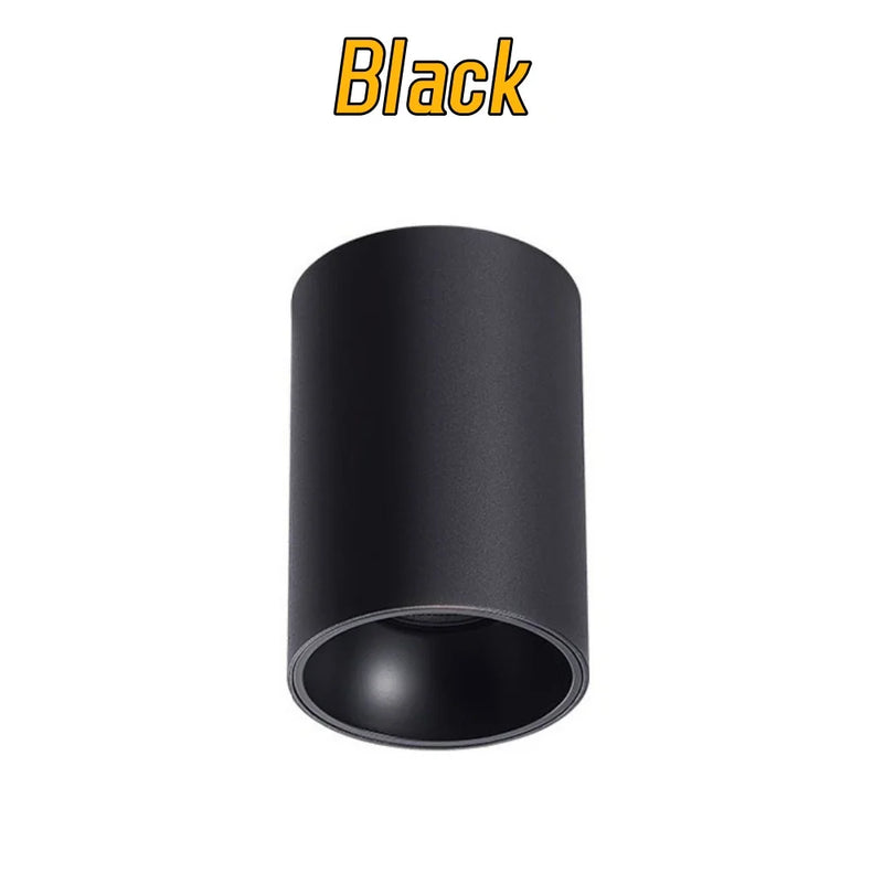 Spot LED Cuisine Cylindrique en Saillie, 3 Finitions, 5 à 30 W