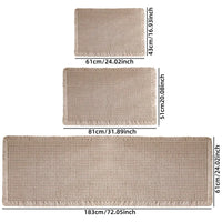 Tapis de Bain à Pompons Antidérapant Ultra Absorbant