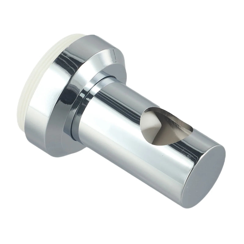 Support de Barre de Douche Chromé 22 mm, Fixation Murale avec Vis