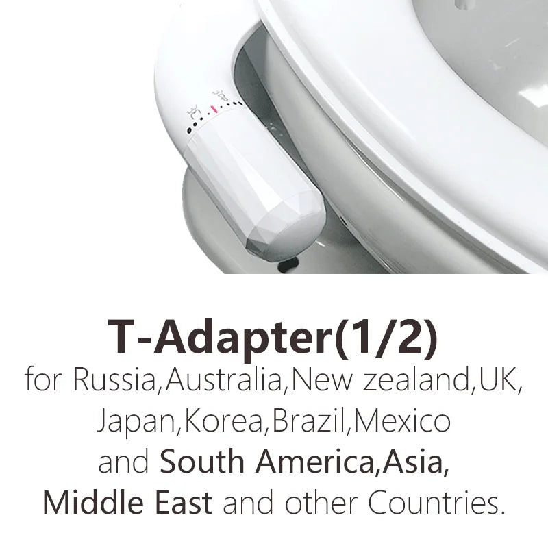 Abattant WC Japonais Bidet Non Électrique