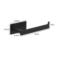 Accessoires Salle de Bain Inox Adhésifs Sans Perçage