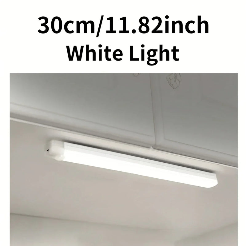 Réglette LED Sous Meuble à Détecteur de Mouvement Rechargeable 10 à 50 cm