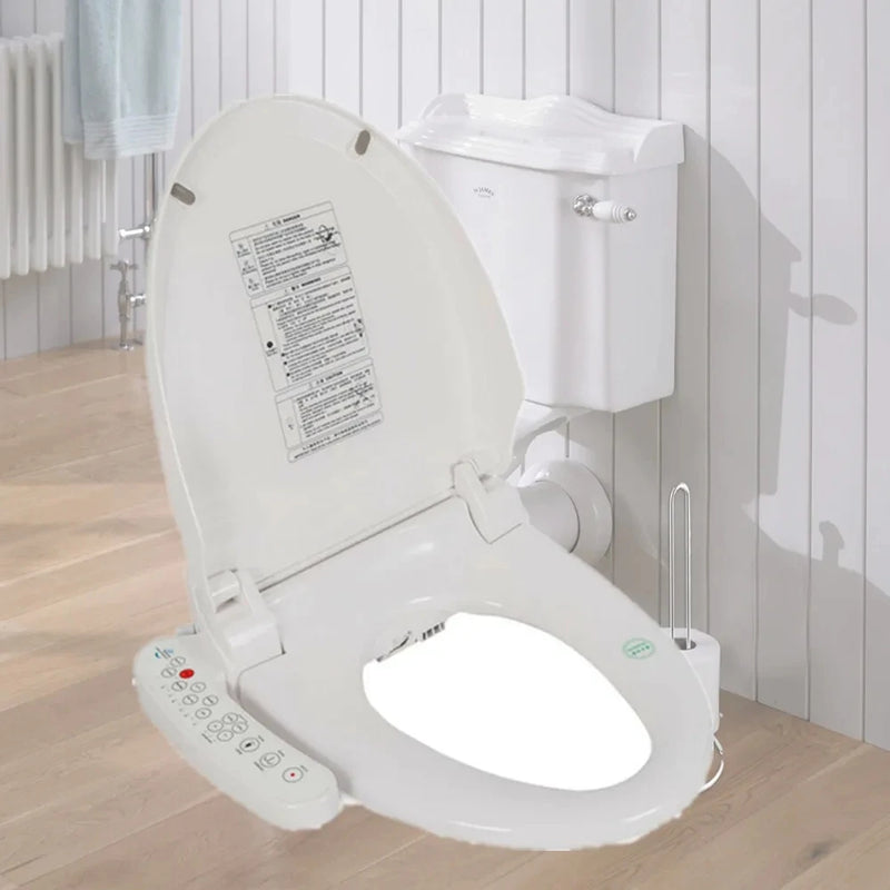 Abattant Japonais Électrique 1350 W Panneau Latéral, Eau Tiède et Air Chaud