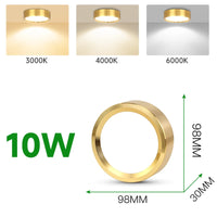 Spot LED en Saillie Cuisine 3 Teintes à Mémoire, 5 Finitions, 5 à 25 W