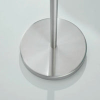 Porte-Papier Toilette sur Pied Inox 304 Brossé, 52 cm, Base Ronde 20 cm