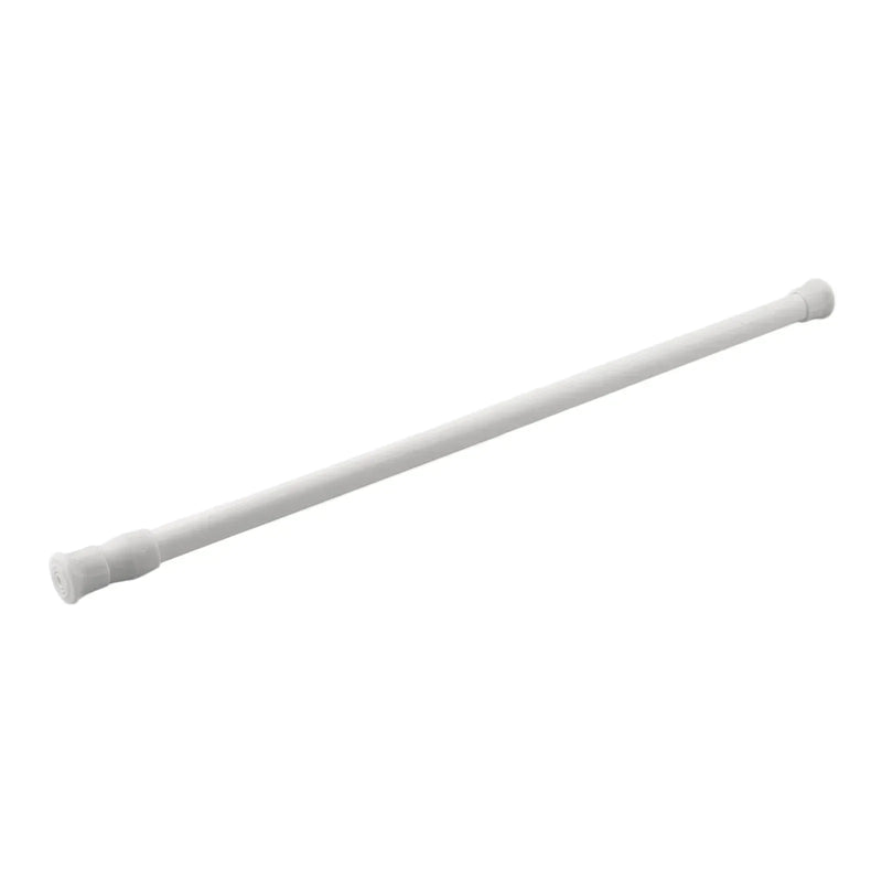 Barre de Rideau de Douche Blanche Sans Perçage, 30 à 110 cm