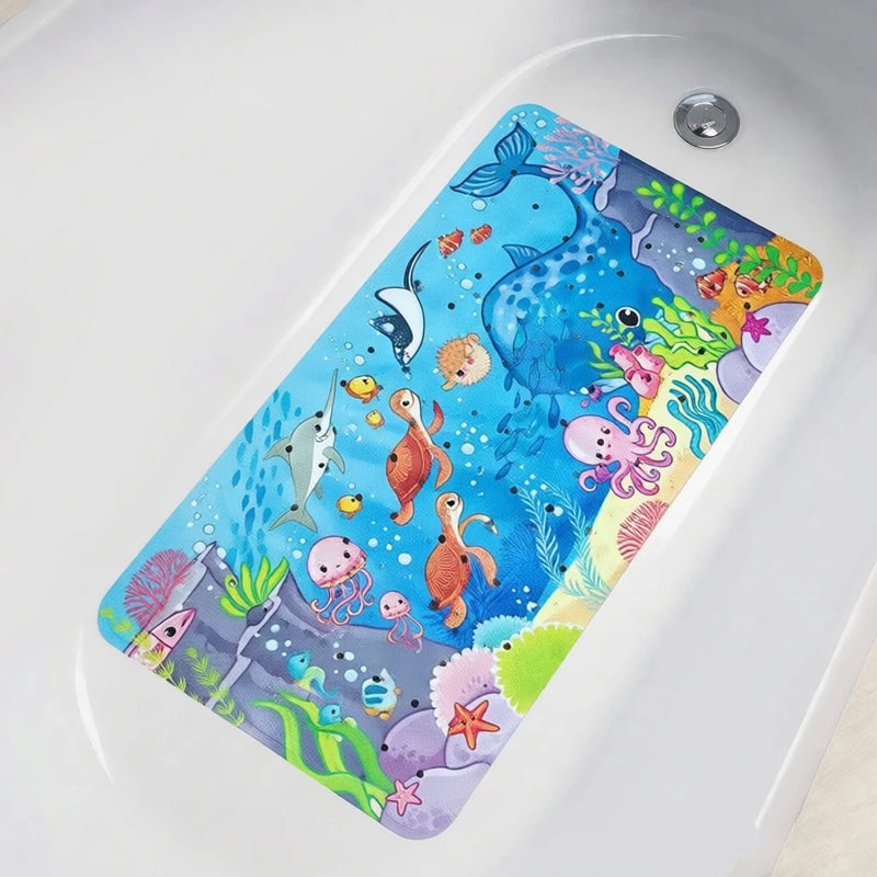 Tapis de Baignoire Antidérapant à Ventouses 70 x 38 cm