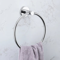Accessoires Salle de Bain Chromés Inox à la Pièce, 14 Articles