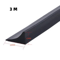Barrage d'Eau de Douche Silicone Autocollant, 4 Couleurs, 50 à 500 cm