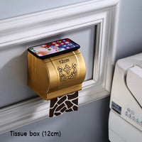 Ensemble d'Accessoires Salle de Bain Rétro Brossé