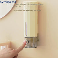Distributeur de Savon Mural Sans Perçage Fenêtre Transparente