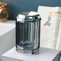 Accessoires Salle de Bain en Verre Cristal à la Pièce, 19 Articles