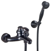 Colonne de Douche Classique Laiton Douchette Main Baignoire