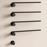 Sèche-Serviette Électrique Encastré 3 ou 4 Barres Rotatives Inox 50 cm